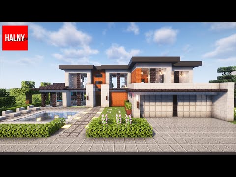INSANE Luxury Mansion Build - Minecraft Tutorial!