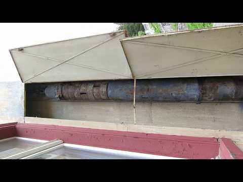 Hotel Schatzalp Davos - Gegengewicht kommt - Original Video quer - historischer Schindler Lift