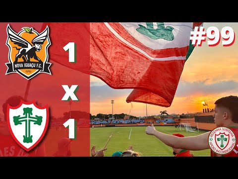 NOVA IGUAÇU 1x1 PORTUGUESA - GARFADOS DE NOVO NO RIO DE JANEIRO