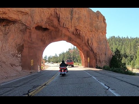 Riding Harley Davidsons to Bryce Canyon National Park