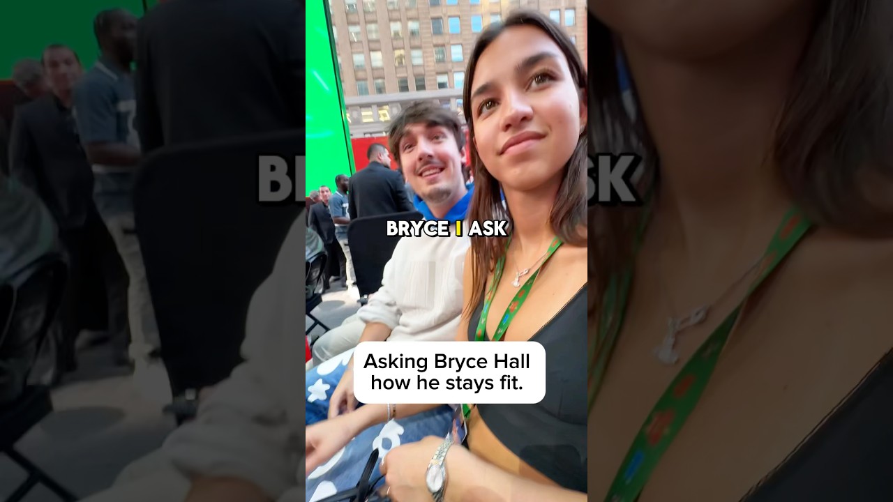 Asking @brycehall9511 what he does for his workouts. #boxing #interview #fitness #nyc #workout