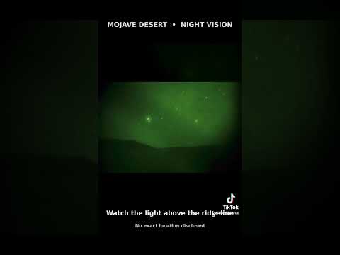 Uap filmed in Mojave desert