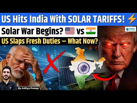 US Slaps 125% Tariffs on Solar Imports: What It Means for India? India USA Trade Deal |