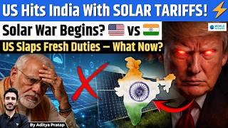 US Slaps 125% Tariffs on Solar Imports: What It Means for India? India USA Trade Deal |