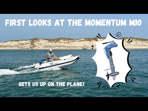 First Looks at the Momentum M10 Electric Outboard