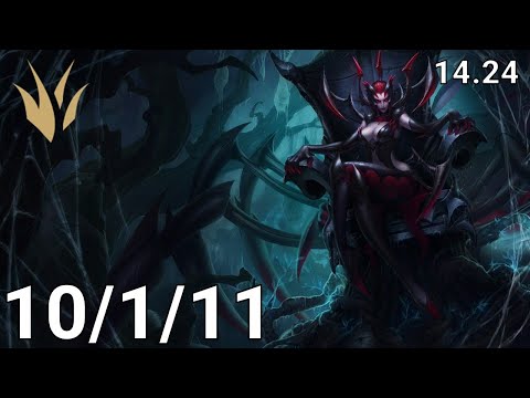 Elise Jungle vs Graves - EUW Master | Patch 14.24