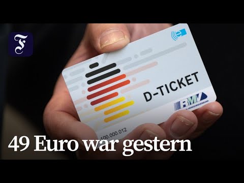 Deutschlandticket für 2025 gesichert