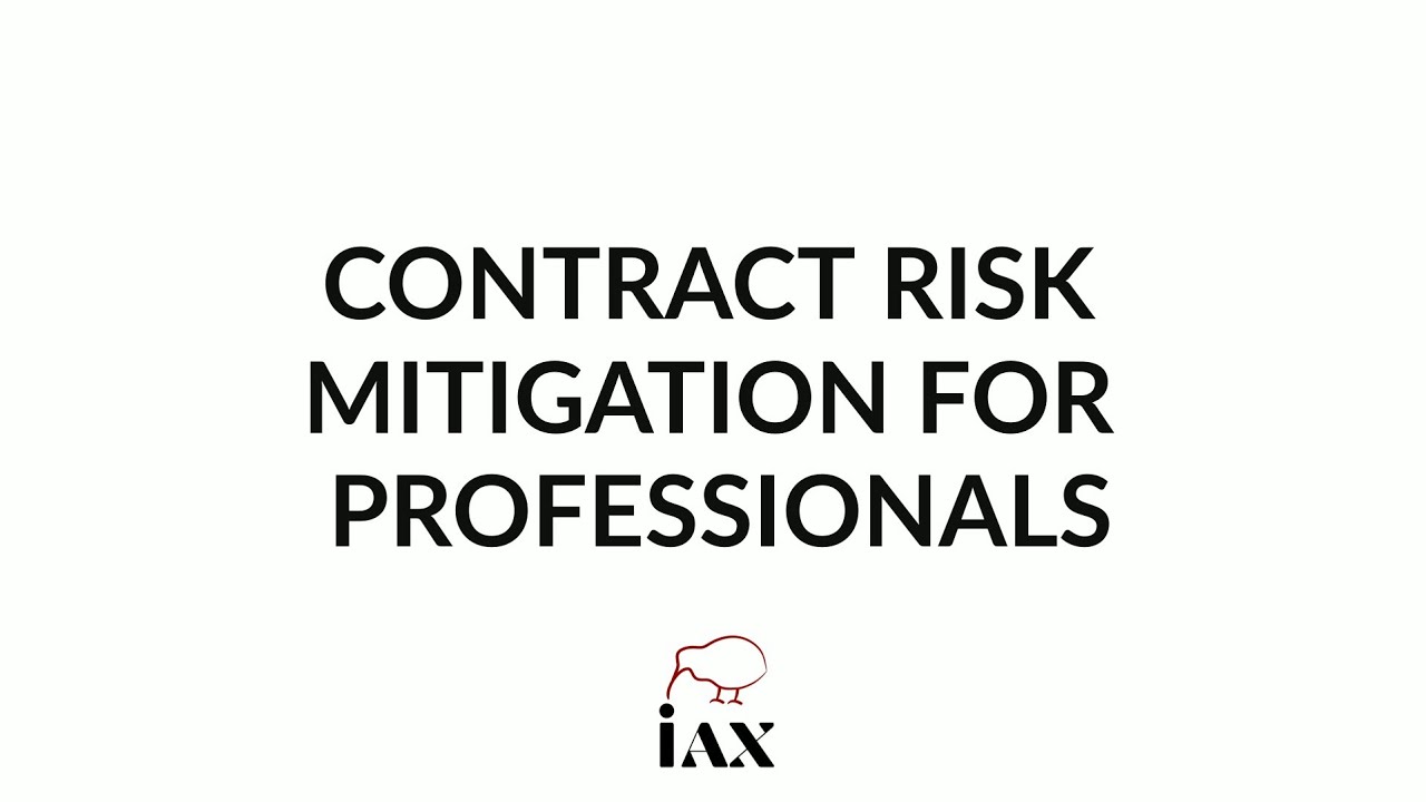 Contract Risk Mitigation for Professionals
