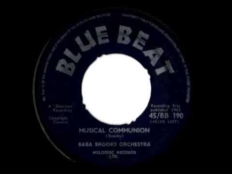 BABA BROOKS ORCHESTRA - Musical communion (1963 Blue beat)