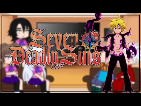 7 Pecados Capitais(Merlin,Ban, Diane, Ban)+Elizabeth React a Rap Do Meliodas  #1