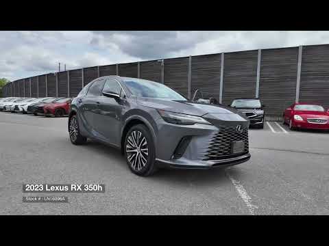 2023 Lexus RX 350h Auto in Gray for sale at Ken Shaw Lexus in Toronto, ON