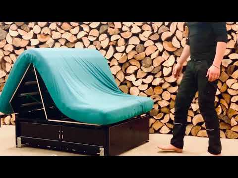 BarefootVans Schlafbank Bett für VW T5/T6