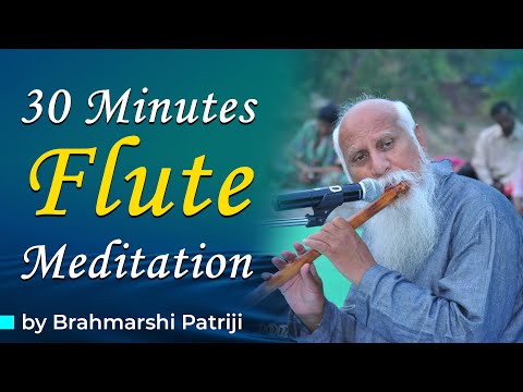 30 Minutes Flute Meditation by Brahmarshi Patriji