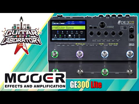 Обзор процессора эффектов Mooer GE300 Lite