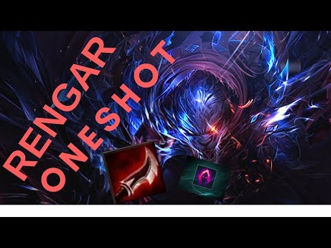 League of Legends [ Rengar Oneshot ] Preseason 8 [Dark Harvest+Duskblade]