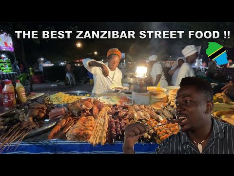 The BEST Zanzibar street food at Forodhani Night Food Market in Stonetown