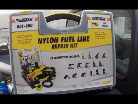 Fuel Line Repair Using Dorman Fuel Line Repair Kit