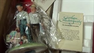 GARAGE SALE TREASURE norman rockwell SPRING SWEET SURPRISE Figurine in FINE BONE CHINA