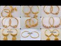 Gold Hoop Earrings Designs with Weight || Gold Bali type Earrings Designs  #GoldHoopEarring