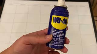 How to renew a white board. The magic of WD40. Easily refresh, and resurface a whiteboard cheep.