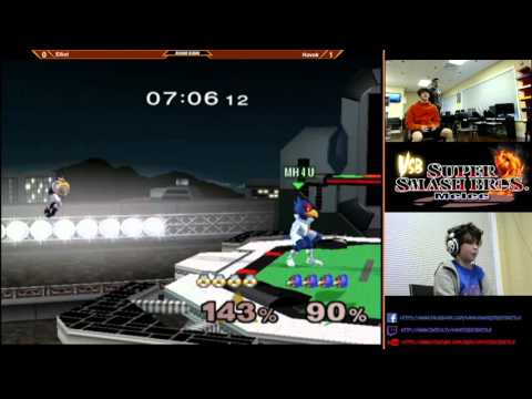 Melee Singles #32 - Pools - Elliot (Marth/Sheik) vs Havok (Fox/Falco)