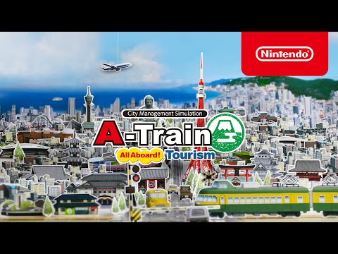 A-Train : All Aboard ! Tourism - Vidéo d'annonce 🚆 (Nintendo Switch)