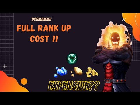 Dormammu Rank up cost Full details - Marvel future fight