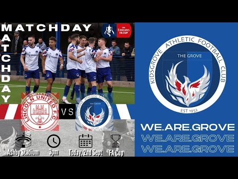 Highlights Lincoln United FC 🆚️ Kidsgrove Athletic FC 02/09/23 FA Cup First Round Qualifying 🏆