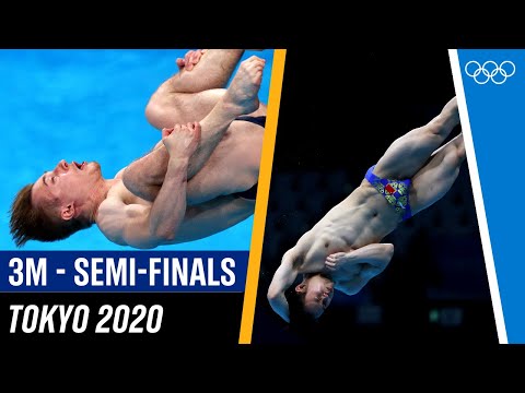 Full men's 3m springboard semifinals | Tokyo 2020