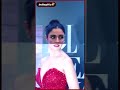 Divya Khosla Kumar With Blazing Red Gloves Complementing Her Gown At ELLE Beauty Awards 2023 Shorts