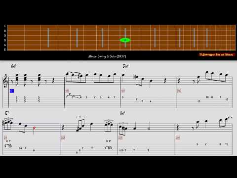 Guitar Transcription Minor Swing & Solo 1937