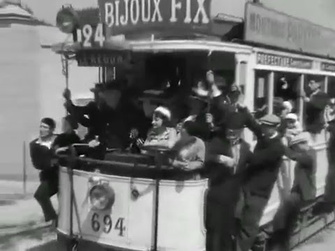 La partie de boules sur le tramway