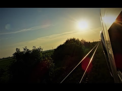 A surreal SIEMENS DESIRO VT642 train journey from Leordeni to Pitesti in Arges county, Romania.