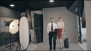 Studio photo shoot - Behind The Scenes