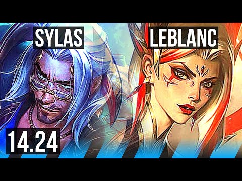 SYLAS vs LEBLANC (MID) | KR Master | 14.24