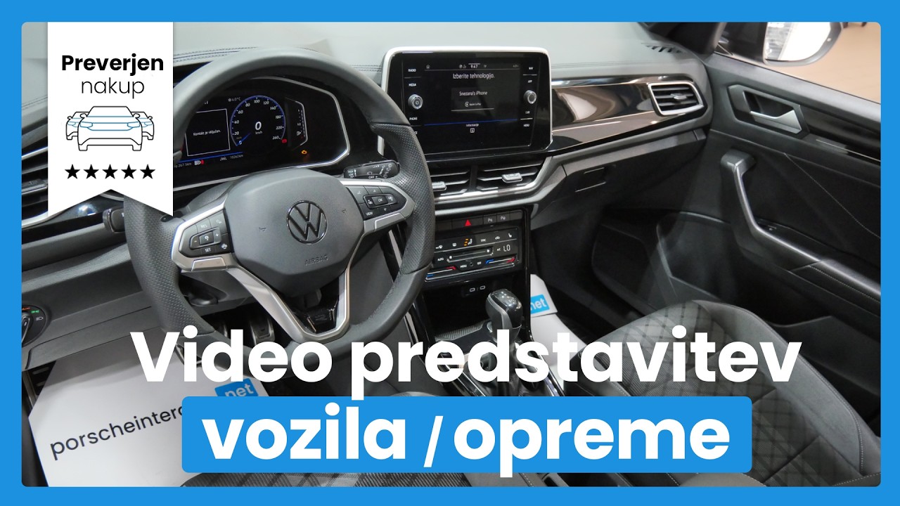 Volkswagen T-Roc 1.5 TSI DSG 4JOY - SLO - DIG.ŠTEVCI KAMERA - ACC