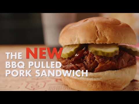 HoneyBaked BBQ Pulled Pork Sandwich