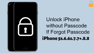 iF You Forgot Your Passcode How To Unlock iPhone Without Passcode Without Apple ID Or Computer 2022