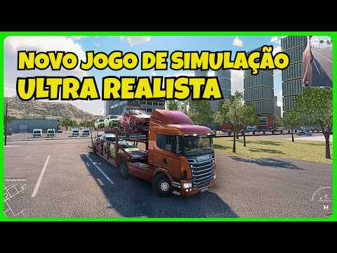 🟢Gameplay Truck And Logistic Simulator | Steam | Simulador P/ PC e PS5 | Update Review
