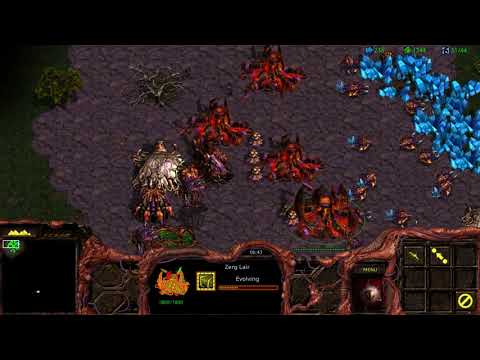 Starcraft 1: Zerg Campaign: Mission 9 - The Invasion of Aiur