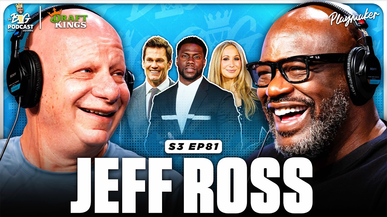 Jeff Ross ROASTS Shaq To Tears, Talks Kevin Hart Special & How Tom Brady's Roast REVIVED Comedy