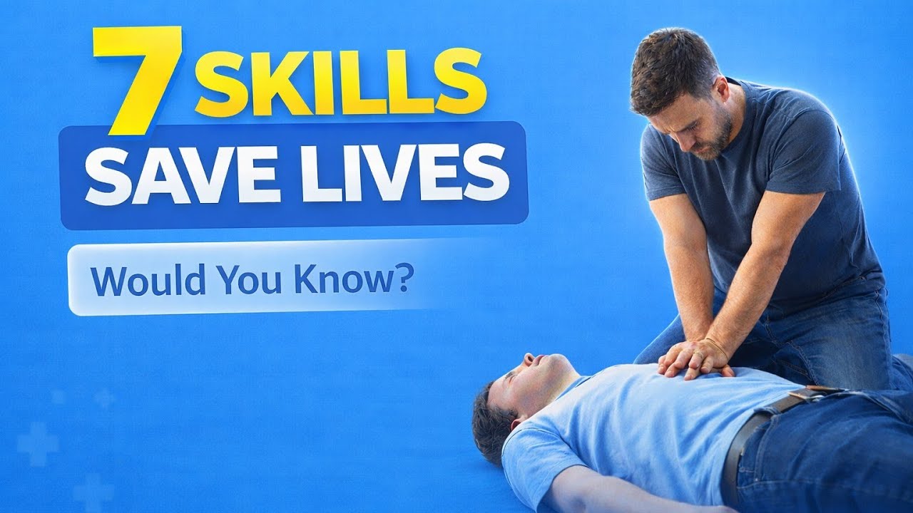 7 Life Saving First Aid Skills Everyone Should Know