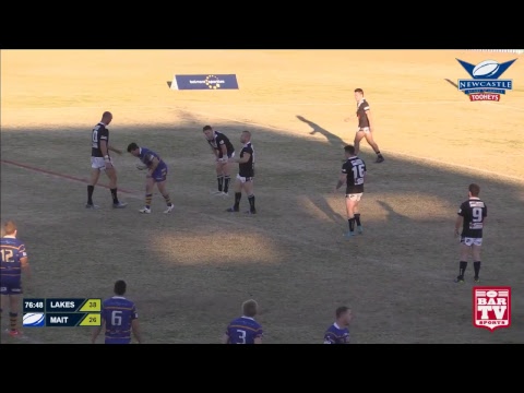 2017 Newcastle RL Round 13 - Lakes United Seagulls v Maitland Pickers