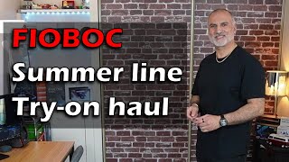Elegantly casual mens wear FIOBOC Summer collection Try-on haul