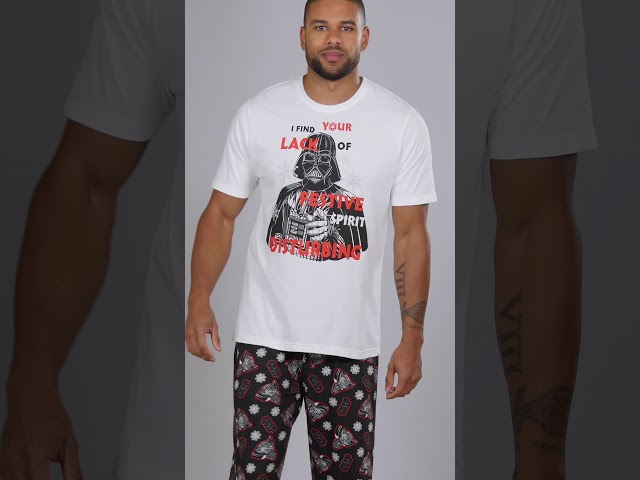 Vídeo relacionado con Amazon Essentials Disney | Marvel | Star Wars Conjuntos de pijama ajustado Hombre, Star Wars Logo - Mens Snug-fit, M