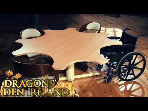 Dragons Amazed By "Ingenious" Tables For The Disabled | Dragons' Den IRL