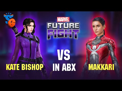 KATE BISHOP VS MAKKARI IN ABX | MARVEL FUTURE FIGHT