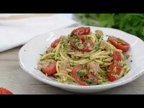 Spaghetti tonno e pomodorini