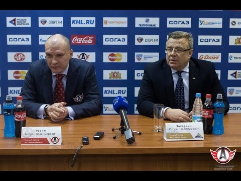 Автомобилист 3:2 (ОТ) Салават Юлаев: Пресс-конференция 