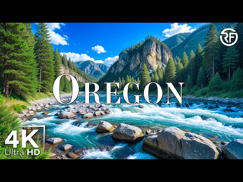 Oregon 4K UHD - Scenic Relaxation Film - Meditation Relaxing Music - Beautiful Nature